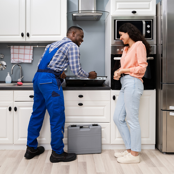 can you provide an estimate for cooktop repair before beginning any work in Greenfield California